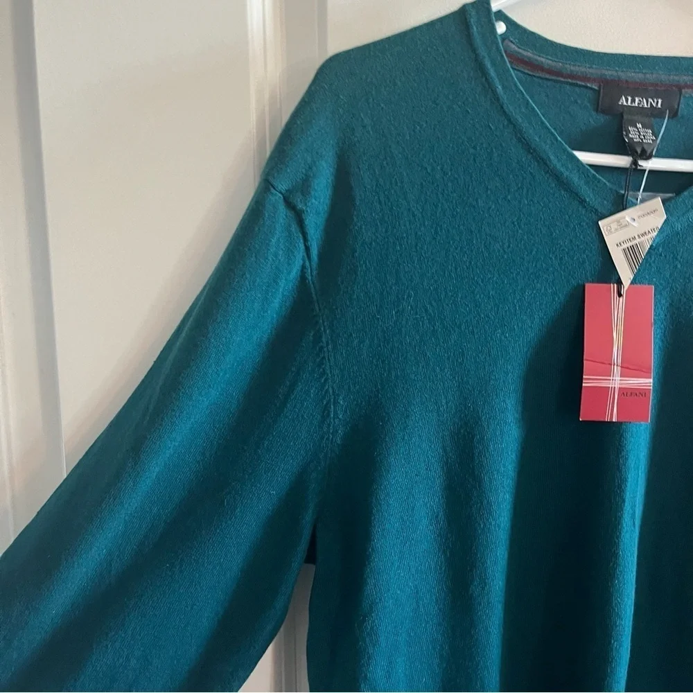 Alfani Teal Sweater men’s size Medium